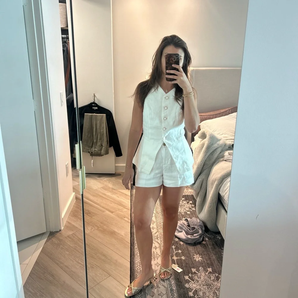 Reformation Aspen Linen Top - Picture 5 of 5